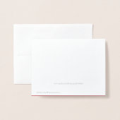 Miss America Style Folie Crown Kaart (Met envelop)