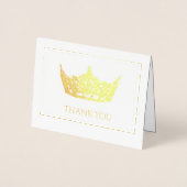Miss America Style Folie Crown-met Groet Folie Kaarten (Voorkant)
