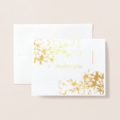 Miss America Style Pageant Crown Cherry Blossom Folie Kaarten (Voorkant met envelop)