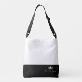 Miss America Style Silver Crown Bag Crossbody Tas (Achterkant)