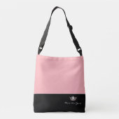 Miss America Style Silver Crown Bag Crossbody Tas (Achterkant)