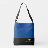 Miss America Style Silver Crown Bag Crossbody Tas (Achterkant)