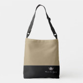 Miss America Style Silver Crown Bag Crossbody Tas (Achterkant)