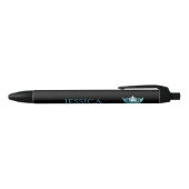 Miss America Turquoise Crown Custom Ink Pen (Bovenkant)