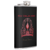 Miss America Universe stijl Crown Personal Flask Heupfles (Rechts)