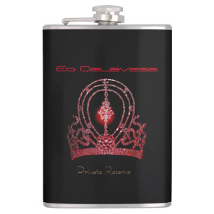 Miss America Universe stijl Crown Personal Flask Heupfles
