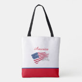 Miss America US-verkiezing Zilveren Kroon Boodscha Tote Bag (Achterkant)