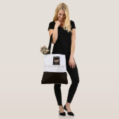 Miss America USA Kroon Aangepaste Kleur Tote Brwn/ Tote Bag (Op model)