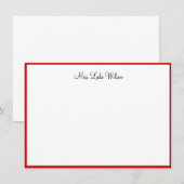 Miss America USA Pageant Custom Note-kaart Notitiekaartje (Voorkant / Achterkant)