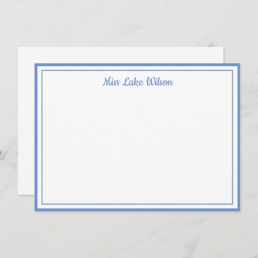 Miss America USA Pageant Custom Note-kaart Notitiekaartje (Voorkant / Achterkant)