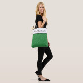 Miss America USA Pageant Faux Glitter Canvas tas (Op model)