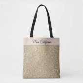 Miss America USA Pageant Faux Glitter Canvas tas (Voorkant)