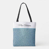 Miss America USA Pageant Faux Glitter Canvas tas (Achterkant)