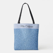 Miss America USA Pageant Faux Glitter Canvas tas (Achterkant)