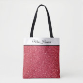 Miss America USA Pageant Faux Glitter Canvas tas (Voorkant)