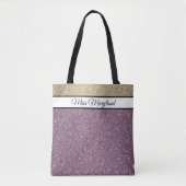 Miss America USA Pageant Faux Glitter Canvas tas (Voorkant)