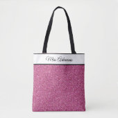 Miss America USA Pageant Nep Glitter Tote Tas (Voorkant)