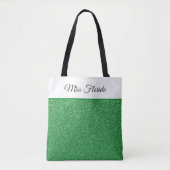 Miss America USA-pagina Glitter Tote Tas (Voorkant)