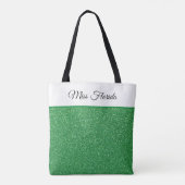 Miss America USA-pagina Glitter Tote Tas (Achterkant)