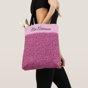 Miss America USA-pagina Glitter Tote Tas