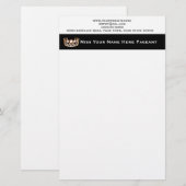 Miss America USA stijl Aangepaste briefhoofd Briefpapier (Voorkant / Achterkant)