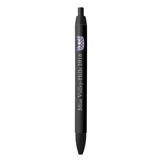 Miss America USA stijl Custom Crown Ink Pen (Voorkant Verticaal)