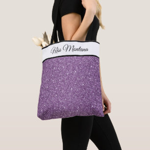 Miss America USA-verkiezing Nep Glitter Boodschapp Tote Bag