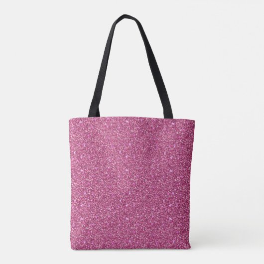 Miss America USA-verkiezing Nep Glitter Boodschapp Tote Bag (Achterkant)