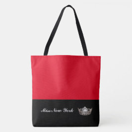 Miss America Zilveren Kroon Boodschappentas-Groot  Tote Bag