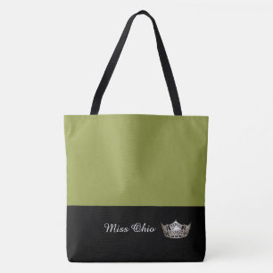 Miss America Zilveren Kroon Boodschappentas LRGE O Tote Bag
