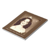 Miss American Pageant Autograaf Sheets Notitieblok (Linkerzijde)