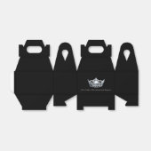 Miss Amerika stijl Crown Party Favor Box Bedankdoosjes (Uitgevouwen)