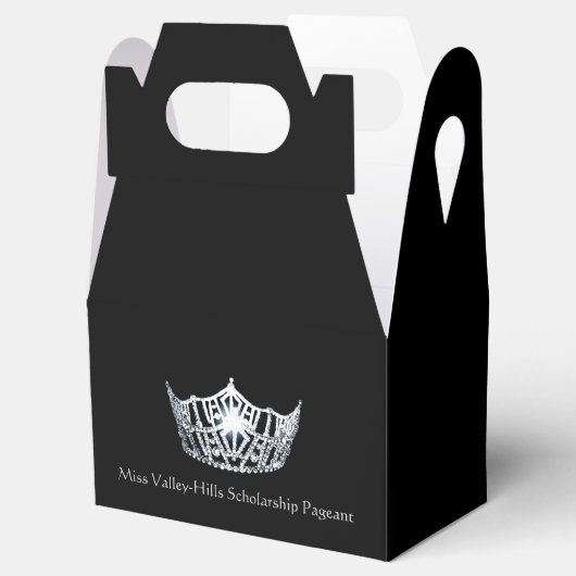 Miss Amerika stijl Crown Party Favor Box Bedankdoosjes (Geopend)