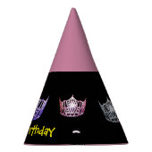 Miss Amerika stijl Meisjes Crown Party Pet Feesthoedjes (Rechts)