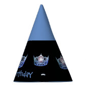 Miss Amerika stijl Meisjes Crown Party Pet Feesthoedjes (Rechts)