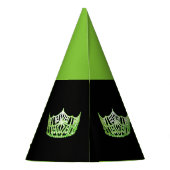 Miss Amerika stijl Meisjes Crown Party Pet Feesthoedjes (Achterkant)