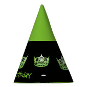 Miss Amerika stijl Meisjes Crown Party Pet Feesthoedjes (Rechts)