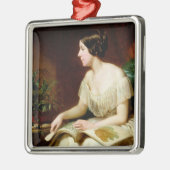 Miss Anne Pratt, de beroemde botanist Metalen Ornament (Links)