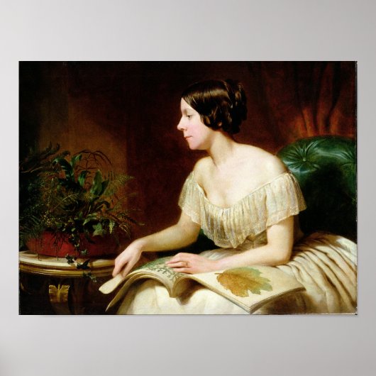 Miss Anne Pratt, de beroemde botanist Poster (Voorkant)