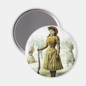 Miss Annie Oakley Magneet (Voorkant / Achterkant)