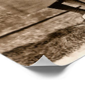 Miss Annie Oakley met Pistool,  fotoportret Poster (Hoek)