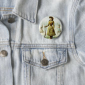Miss Annie Oakley Ronde Button 5,7 Cm (In situ)