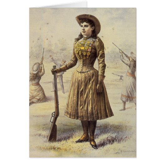  Miss Annie Oakley, Western meisje (Voorkant)