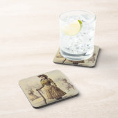  Miss Annie Oakley, Western meisje Bier Onderzetter (Rechterzijde)