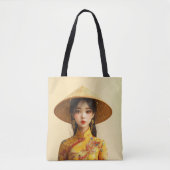 Miss Aodai Tote Bag (Voorkant)