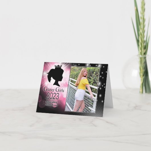 Miss April 2023 Bedankkaart (Voorkant)