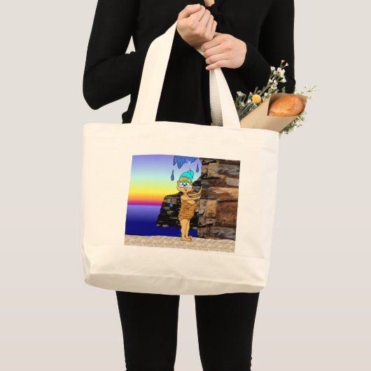 Miss April Grote Tote Bag (Voorkant (product))