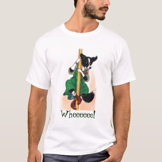 Miss B Wheeeeee T-shirt voor mannen (Voorkant)