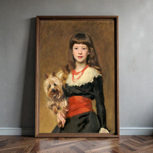 Miss Beatrice Townsend van John Singer Sargent Poster