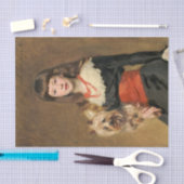 Miss Beatrice Townsend van John Singer Sargent Tissuepapier (Craft)